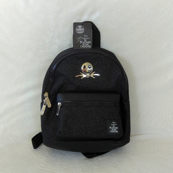 BIOWORLD | The Nightmare Before Christmas, Jack Skellington 💀Shimmer Backpack - Picture 3 of 10